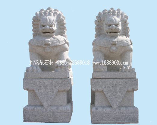 石雕獅子價格是多少？怎么計算的？
